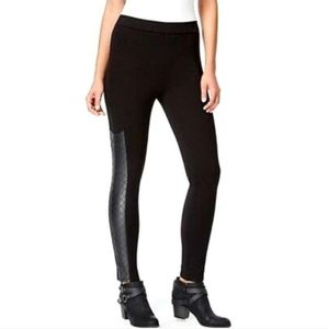 Tinseltown Couture Outseam Faux Leather 